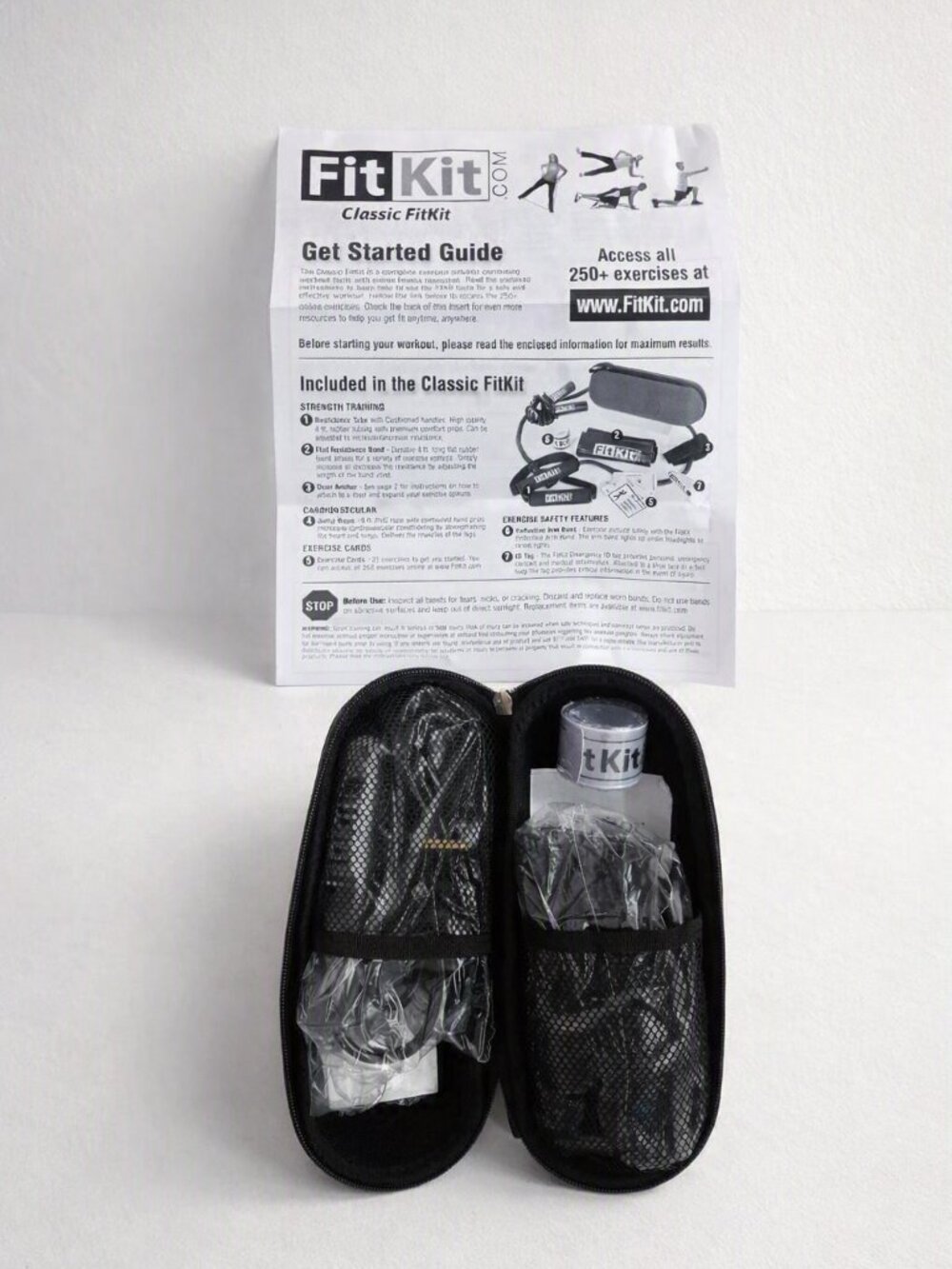 FitKit Classic–Great for Workouts on the Go or at Home - Portable Workout Kit